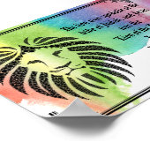 Poster Du Lion De Juda (Coin)