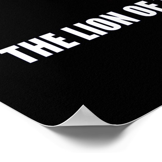 Poster du Lion de Juda (Coin)