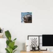 Poster du lion de mer (Bureau à domicile)
