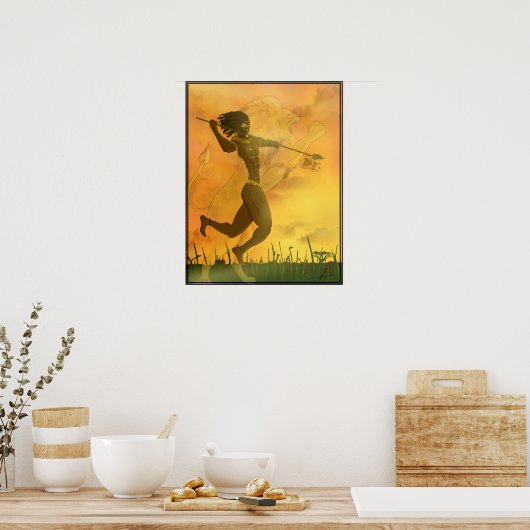 Poster du Lion Warrior (Cuisine)