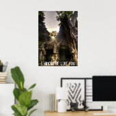 Poster du livre de la Jungle (Bureau à domicile)