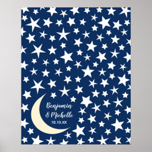 Poster du livre d'hôtes Starry Night - 100 espaces