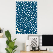 Poster du livre d'hôtes Starry Night - 250 espaces (Bureau à domicile)