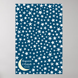 Poster du livre d'hôtes Starry Night - 250 espaces