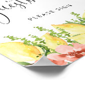 Poster du livre d'invité de la Fête des mariées de (Coin)