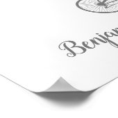 Poster du livre d'or - 100 places (Coin)