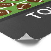 Poster du livre d'or de football - 100 places (Coin)