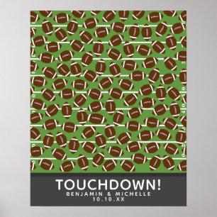 Poster du livre d'or de football - 100 places