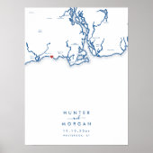 Poster du livre d'or du Westbrook Mariage Modern N (Devant)