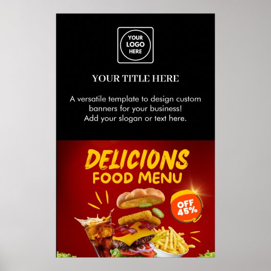 Poster du logo Black Business | Société personnali (Devant)