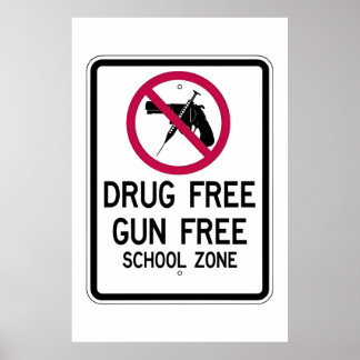 Poster du logo de Drug Free For School