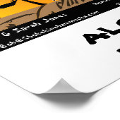 Poster du logo de l'entreprise (Coin)