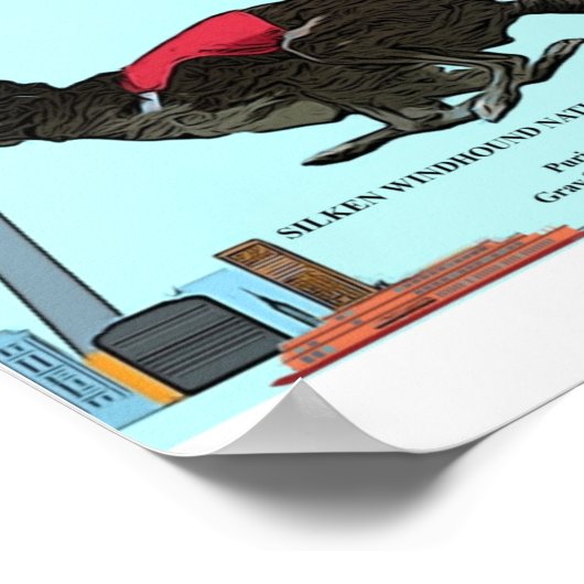 Poster du logo Silkenfest 2022 (Coin)