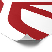 Poster du logo stylisé du JCM (Coin)