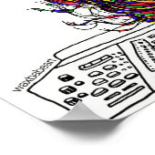 Poster du logo Waxbabe Bassnectar (Coin)