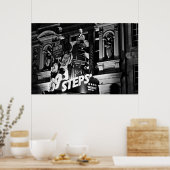 Poster du London Theatre Piccadilly (1843 B&W) (Cuisine)