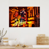 Poster du London Theatre Piccadilly (1843 couleur) (Cuisine)