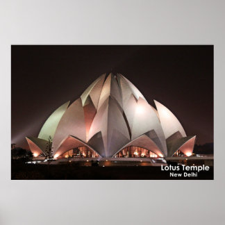 Poster du Lotus Temple