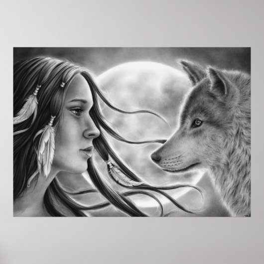 Poster du loup de Crossing Spirits (Devant)