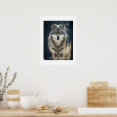 Poster du loup de Yellowstone (Cuisine)