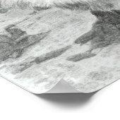 Poster du loup Watching Eyes (Coin)