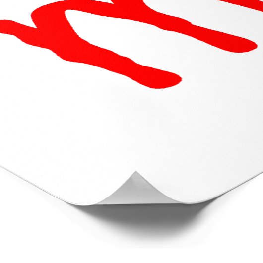 Poster du lundi blues (Coin)