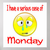 Poster du lundi blues (Devant)