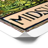 Poster du magazine Art Nouveau siècle vintage (Coin)