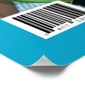 Poster du magazine bat mitzvah Turquoise (Coin)