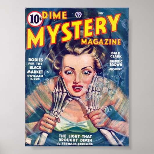Poster du magazine Mystery (Devant)