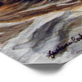 Poster du Maine Coon Chat Imprimer (Coin)