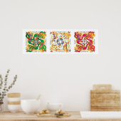 Poster du Maj Jongg Dragons (Cuisine)