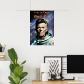 Poster du major Tom Bowie Starman (Bureau à domicile)