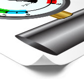 Poster du manomètre à gaz (Coin)