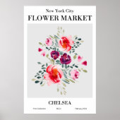 Poster du Marché aux Fleurs de New York (Devant)