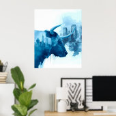 Poster du marché Stock (Bureau à domicile)