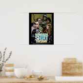 Poster du mardi chemise hawaïenne (Cuisine)