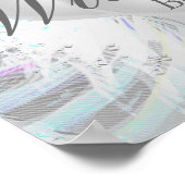 Poster du mariage Angelic Wings Pearly Hearts (Coin)