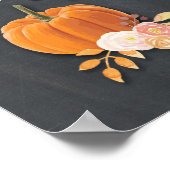 Poster du Mariage de table Siège Citrouille feux d (Coin)