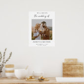 Poster du Mariage photo minimaliste moderne (Cuisine)