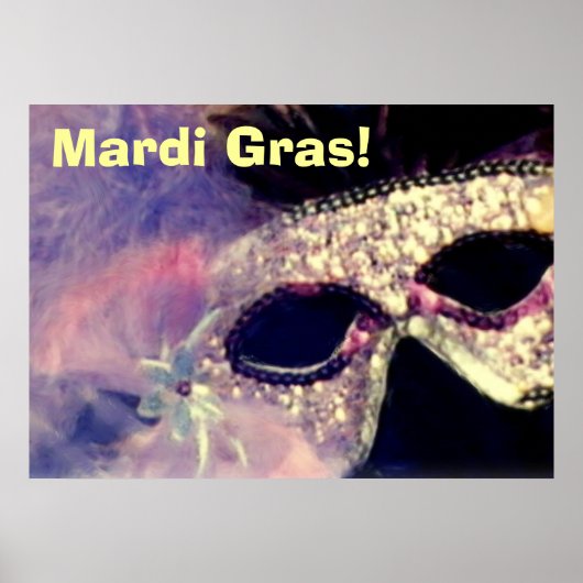 Poster du Masque Mardi Gras (Devant)