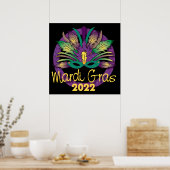 Poster du Masque Mardi Gras - 2022 (Cuisine)