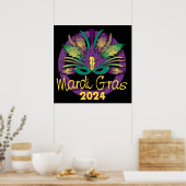 Poster du Masque Mardi Gras - 2024 (Cuisine)