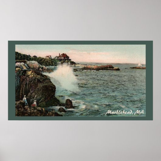 Poster du Massachusetts Marblehead Neck (Devant)