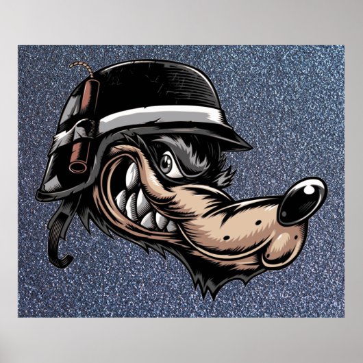 Poster du mauvais loup (Devant)