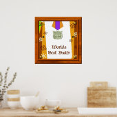 Poster du meilleur papa du monde (Cuisine)