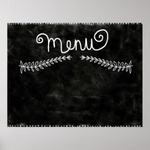 Poster du menu