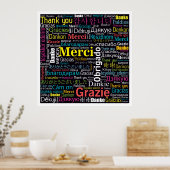 Poster du Merci multiculturel (Cuisine)