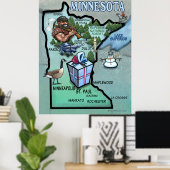 Poster du Minnesota (Bureau à domicile)