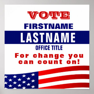 Poster du Modèle de campagne personnalisé